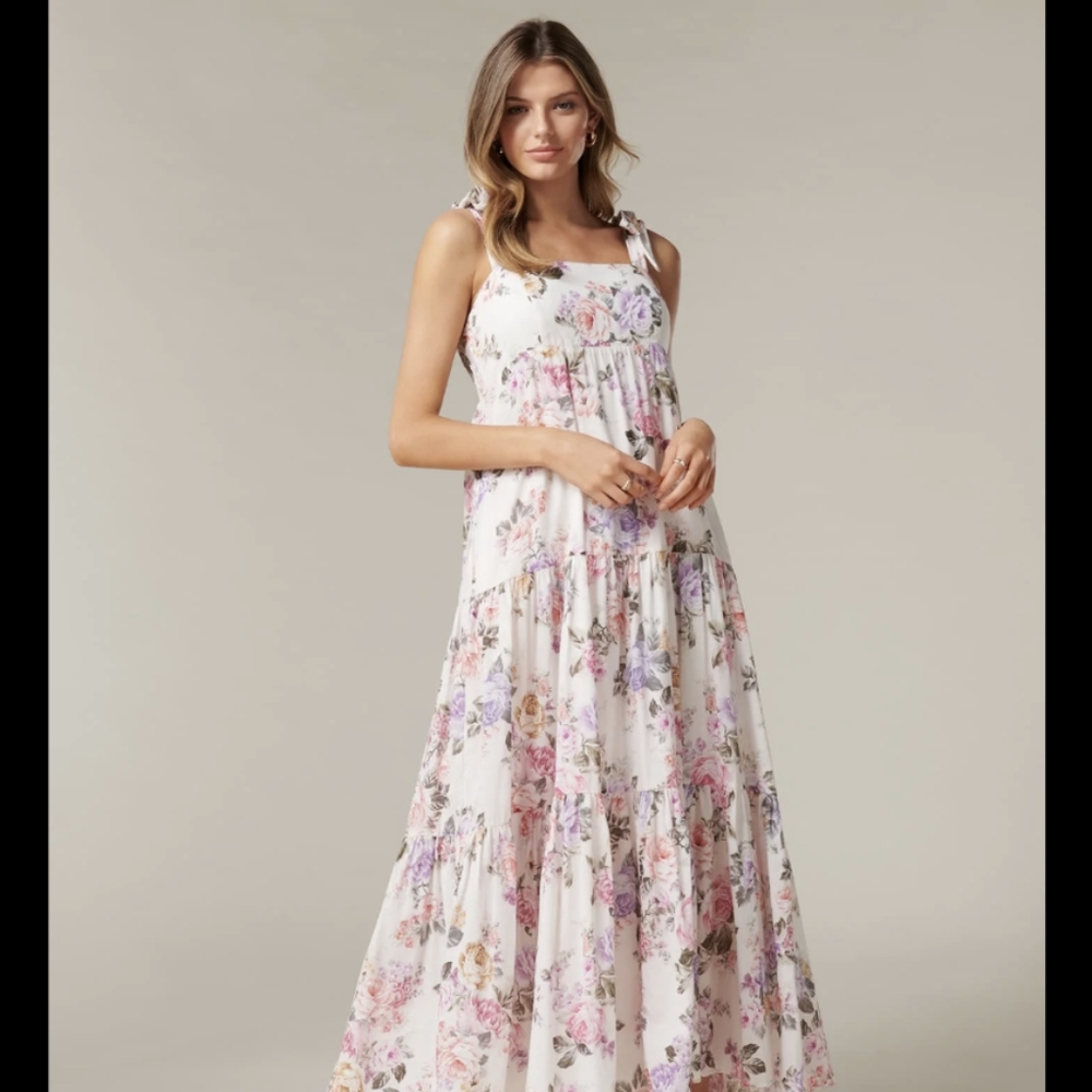 Ever New Milly Tiered midi dress